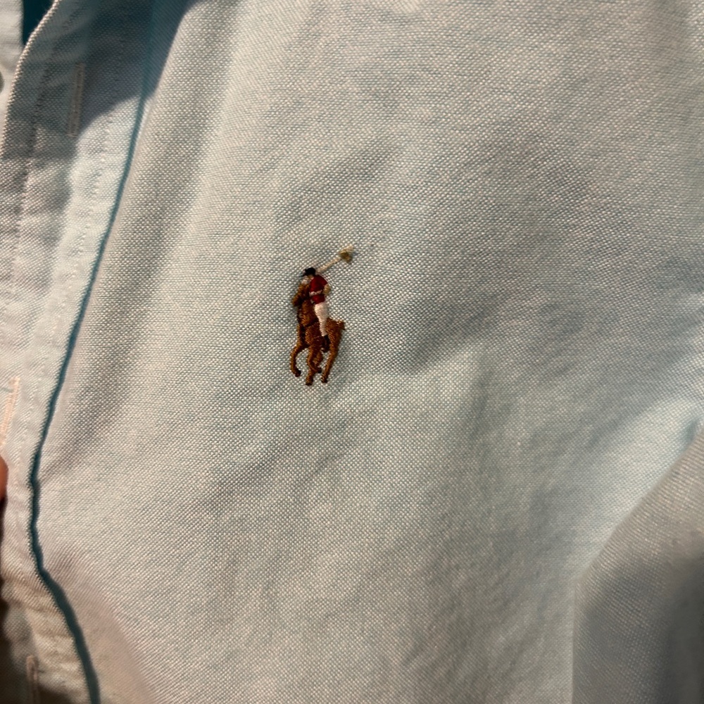 Ralph Lauren Sky Blue Casual Shirt - Picture 3 of 4